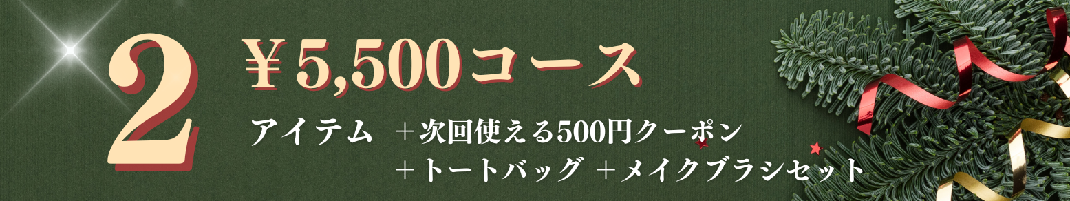 5,500円コース